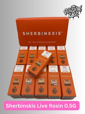 Sherbinskis Live Rosin Vape 0.5G