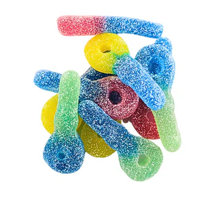 150mg Each Gummy Vegan Fizzy Keys 🔑 😋