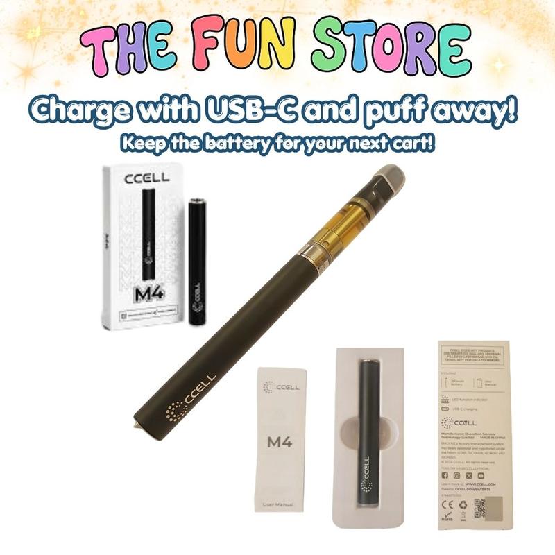 CCell m4 battery and D9 Cart