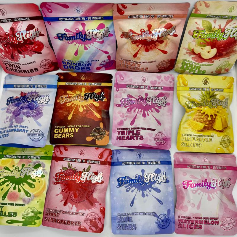 Family High Range - 500mg Edibles!